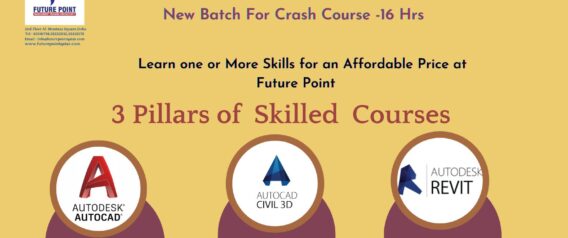 INTRODUCING PROJECT BASED CLASS FOR AUTOCAD,REVIT,CIVIL-3D,BIM SOFTWARE COURSES