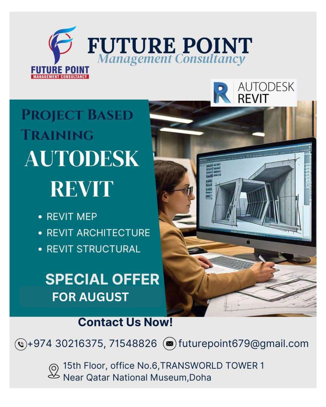 Design Smarter. Build Better. Succeed Faster-Revit MEP | Architecture | Structural – One Complete Training!